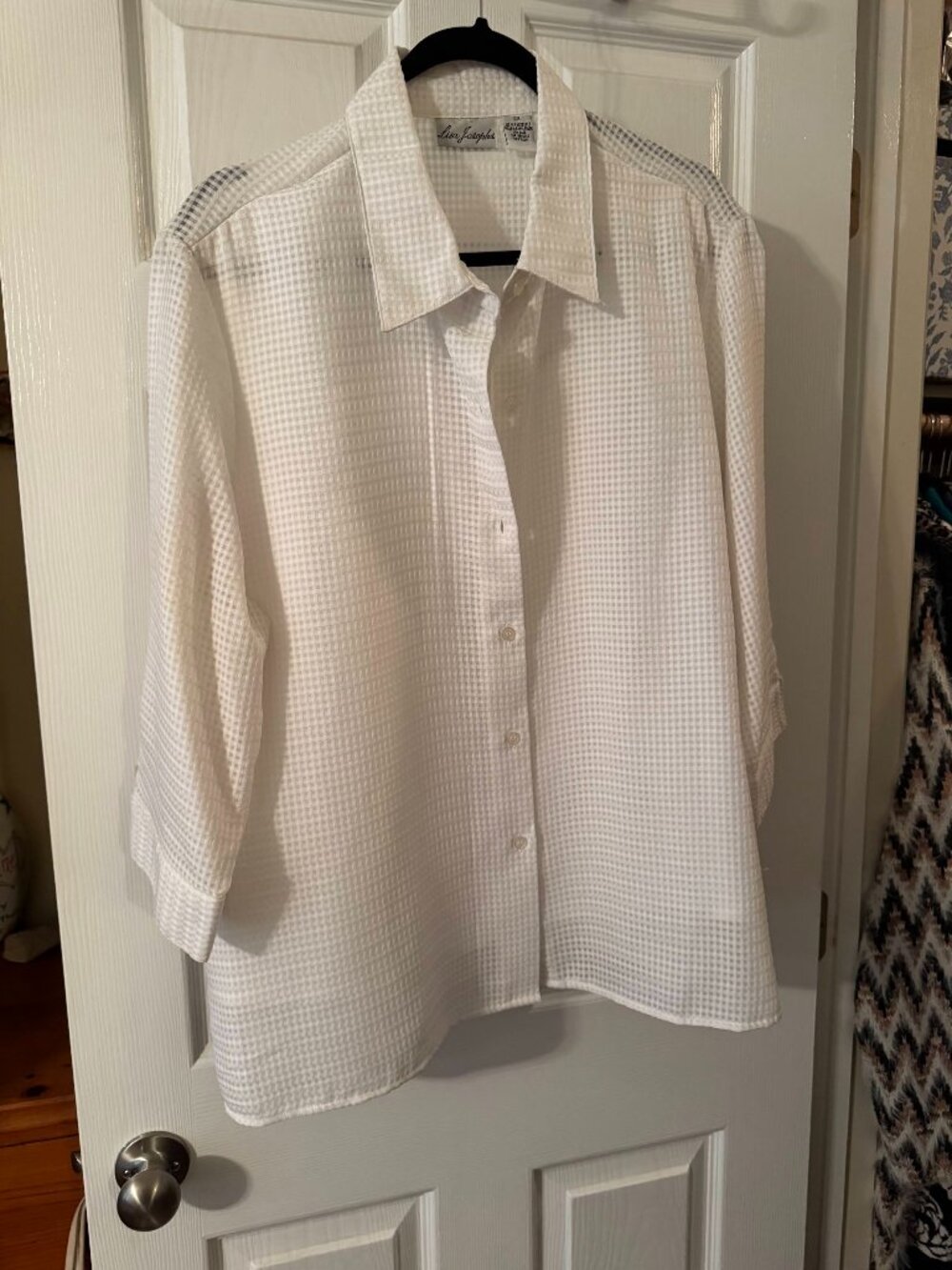 Lisa Josephs Plus Size Solid Top